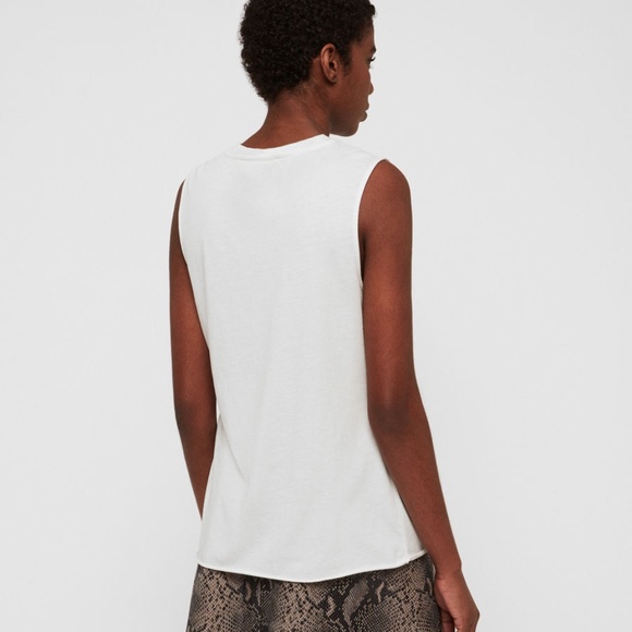ALL SAINTS PLEATED DUMA TANK - NWT - Picture 5 of 11